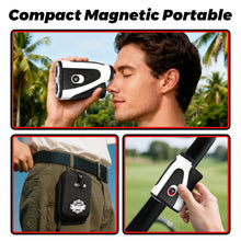 Load image into Gallery viewer, Golf Range Finder with Slope -1200 Yards Laser Rangefinder for Golf &amp; Hunting,7X Magnification,Flag Locking Vibration,USB-C Rechargeable &amp; Magnet Stripe,Best Golf Accessories Gift with Hard Shell Case